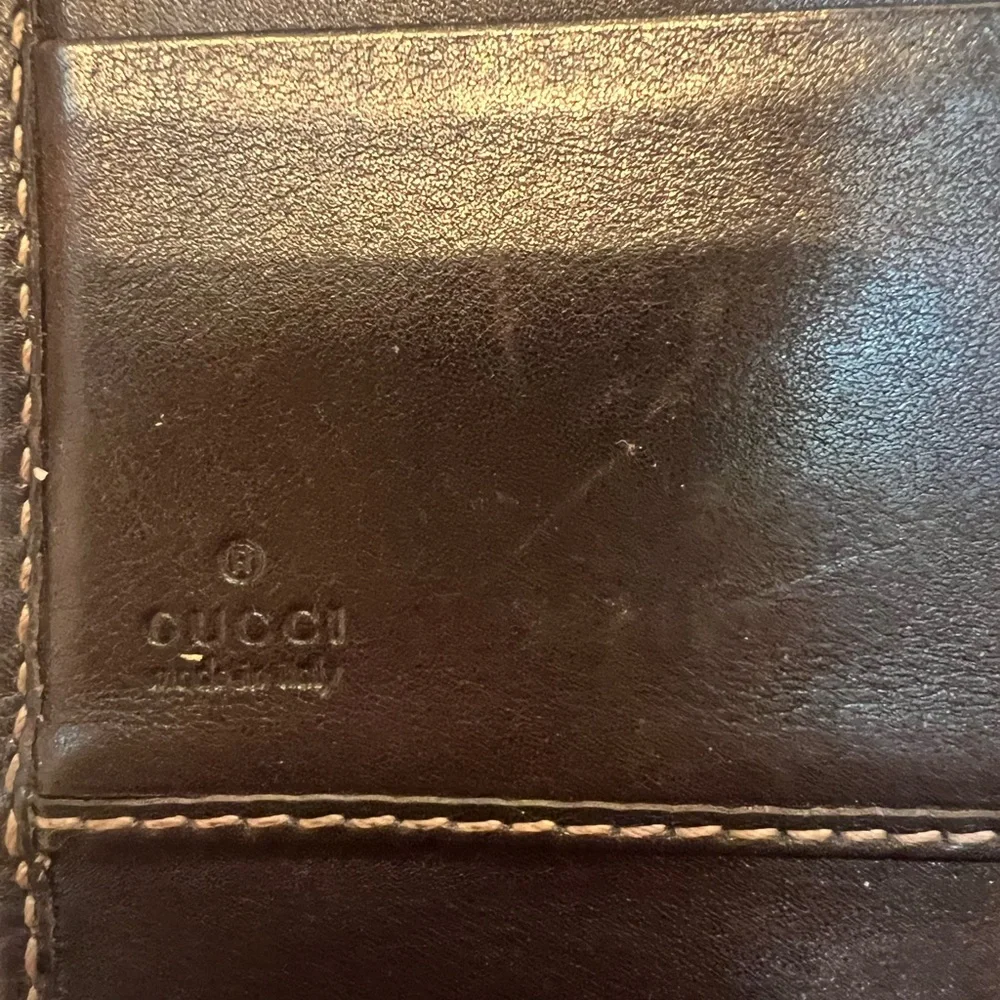 Vintage GG Canvas Continental Wallet !!! Authentic Gucci wallet !!! - Picture 5 of 13
